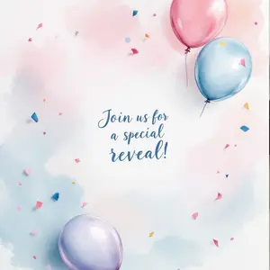Gender Reveal Invitations